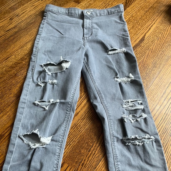 High-waisted topshop jeans - Picture 2 of 4